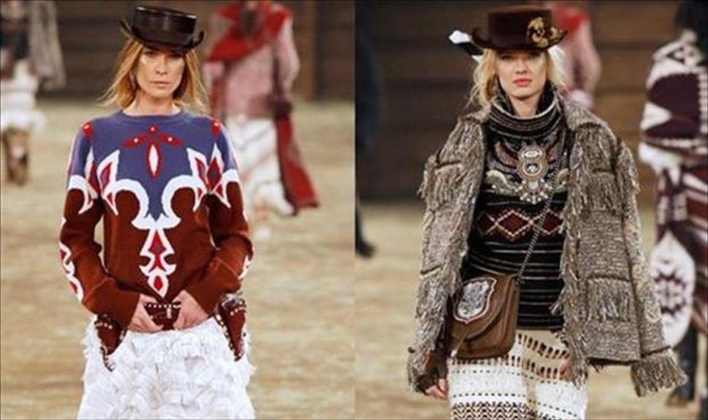حقائب وأحذية Chanel ترتدي حلة الغرب الأميركي