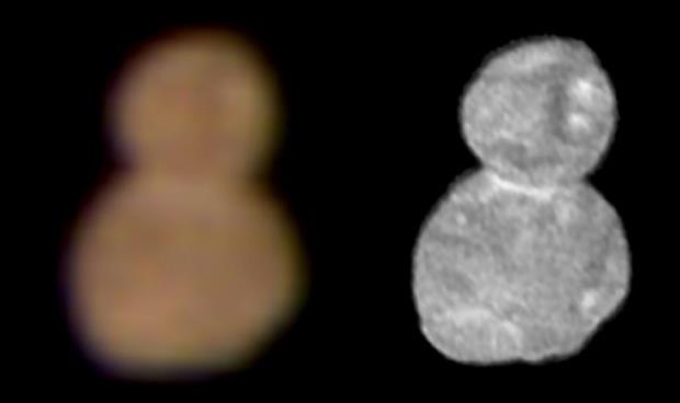 الكويكب «أولتيما تول» يشبه رجل الثلج