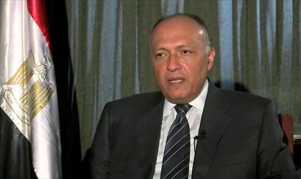 مصر تطالب باستمرار التنسيق الدولي لتحقيق الاستقرار في ليبيا