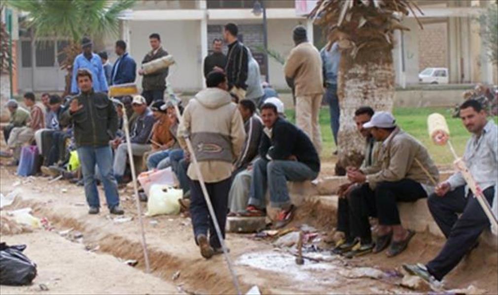 التمتام: نصف مليون عامل أجنبي مسجل في ليبيا