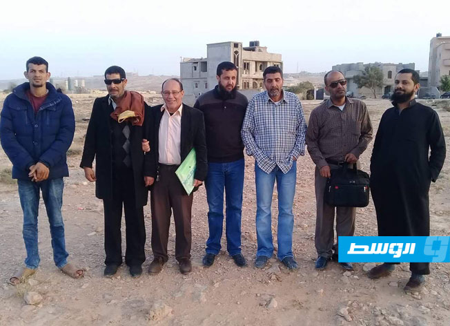 عائلة من طبرق تتبرع بقطعة أرض لجمعية السراج المنير للمكفوفين