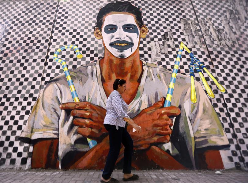 بالصور: أجمل جرافيتي لثوار ميدان التحرير