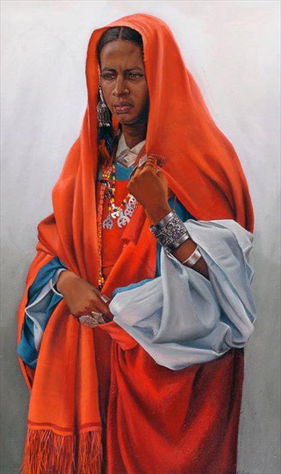 الرياني.. الفنان الذي جسد الوجوه الليبية