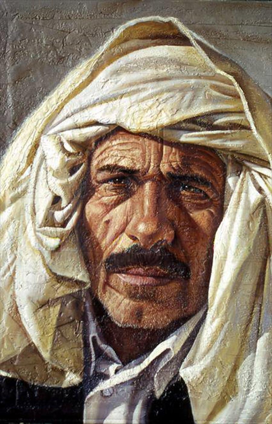 الرياني.. الفنان الذي جسد الوجوه الليبية
