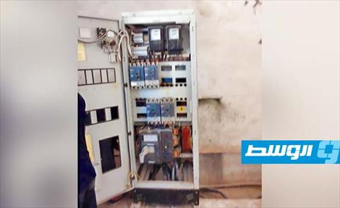 صيانة محطة كهرباء المهدي بن بركة في طرابلس