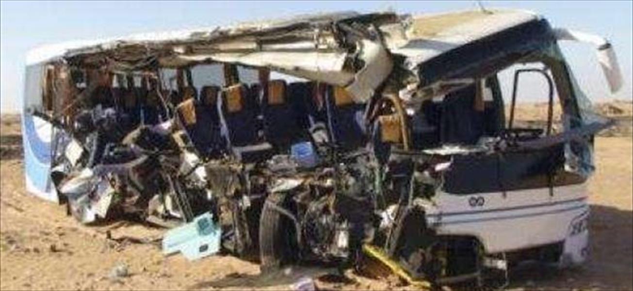  مقتل 7 في حادث سير على الطريق الصحراوي بالعلمين