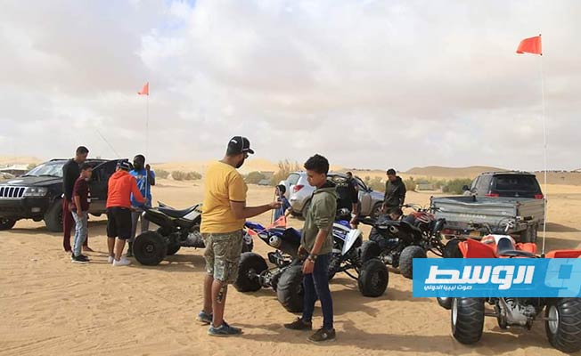 بالصور: انطلاق فعاليات «رالي تي تي» الصحراوي للسيارات والدراجات النارية