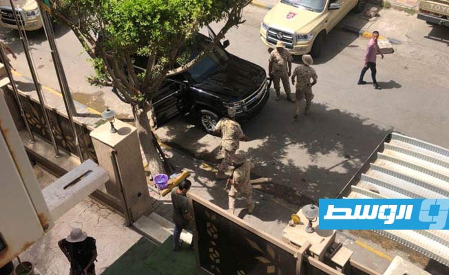 اشتباك مسلح أمام مبنى هيئة الرقابة الإدارية في طرابلس