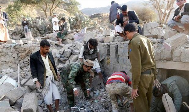 «التحالف العسكري» في اليمن يدافع عن «مشروعية» غارة صعدة