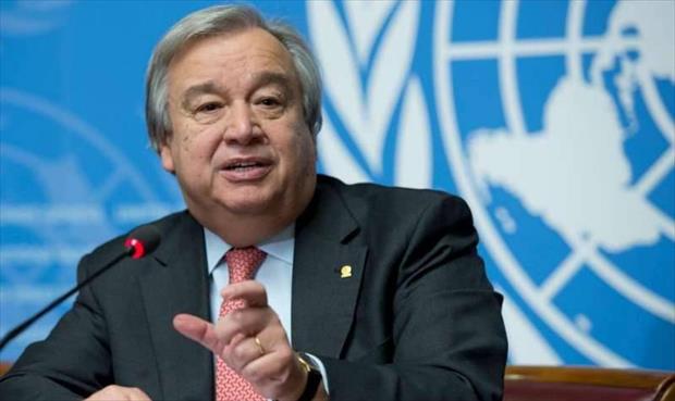 الأمين العام للأمم المتحدة «قلق جداً» حيال الوضع في غزة
