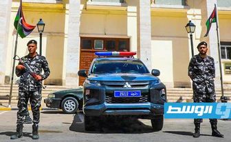 دوريات أمنية منتشرة لتأمين العاصمة طرابلس، 18 أغسطس 2023 (وزارة الداخلية على فيسبوك)