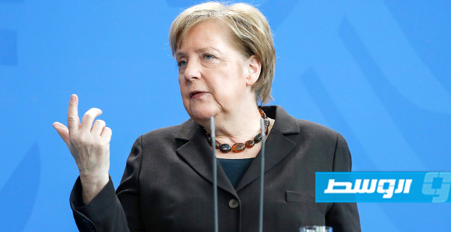 ميركل: ألمانيا تمنع التجمعات لأكثر من شخصين