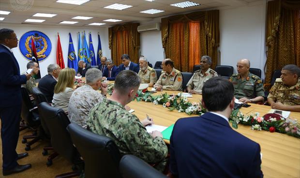 «رئيس أركان الوفاق» يجتمع بـقائد القيادة العسكرية الأميركية في أفريقيا