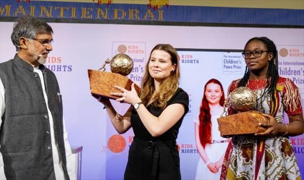 غريتا تونبرغ تفوز بجائزة سلام الأطفال