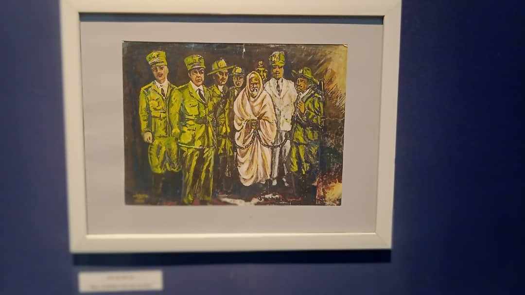 معرض «سكتش» للفنان حسن بن دردف، 31 أغسطس 2023. (بوابة الوسط)