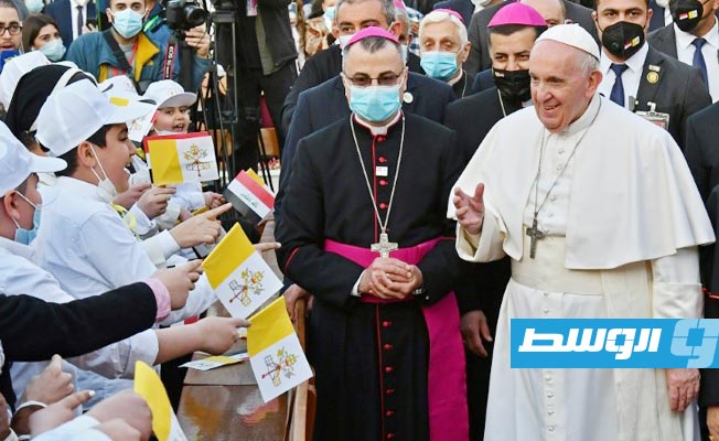 البابا من الموصل: تناقص عدد مسيحيي الشرق الأوسط ضرر جسيم لا يمكن تقديره
