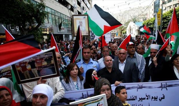 الفلسطينيون يحيون «يوم الأسير» بتظاهرات في الضفة الغربية وغزة