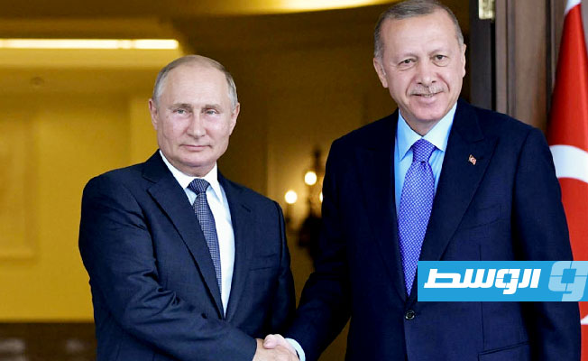 إردوغان يدعو بوتين إلى تجنب التصعيد في البحر الأسود