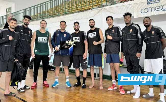 منتخب ليبيا لكرة السلة يختتم معسكره الخارجي في تونس. (فيسبوك)