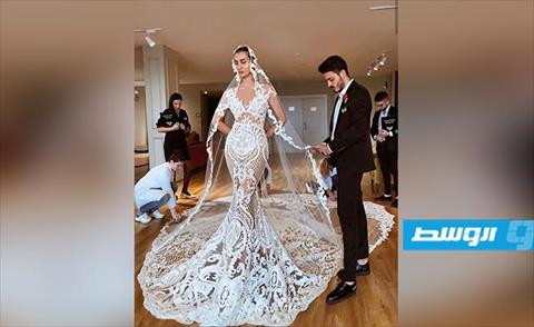 بالصور: فساتين زفاف ملكية
