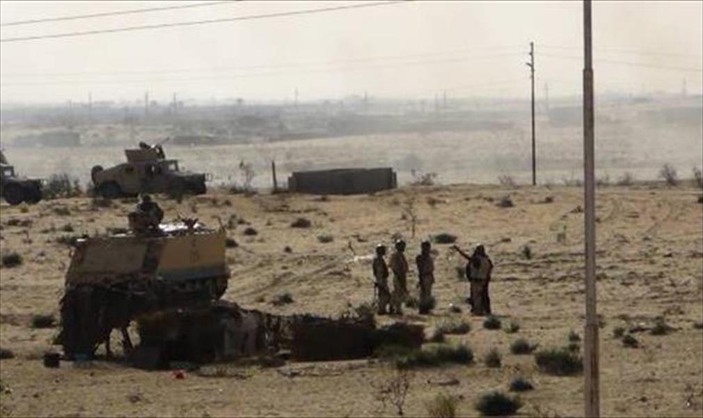 اشتباكات بين الجيش المصري وعناصر مسلحة قرب القاهرة