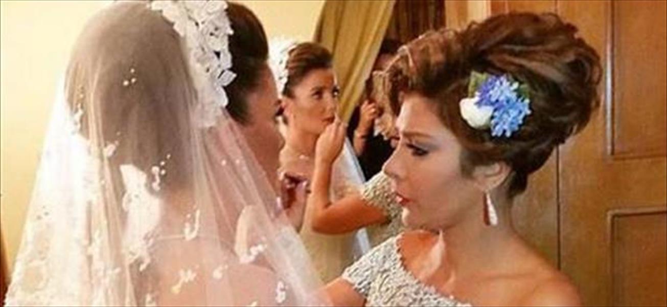 بالصور والفيديو: أصالة تحتفل بزفاف ابنتها