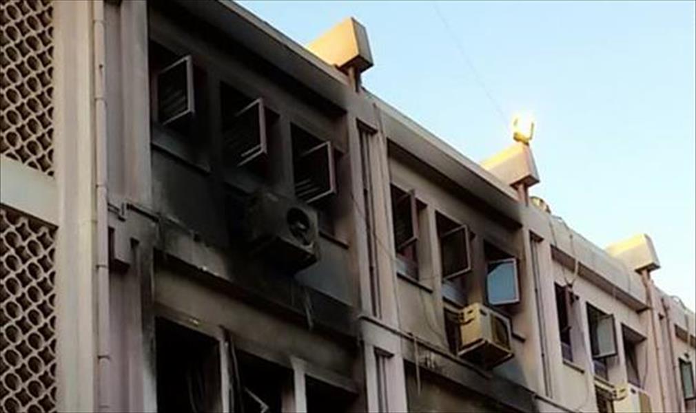 مجلس الثقافة العام ببنغازي يتعرض للنهب والحرق