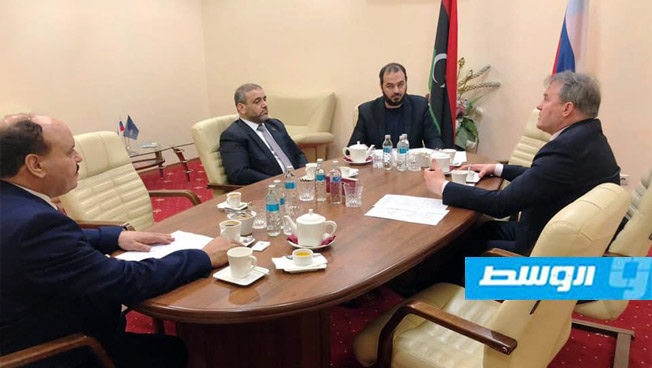 المشري يصل موسكو لإجراء محادثات مع المسؤولين الروس حول الأزمة الليبية