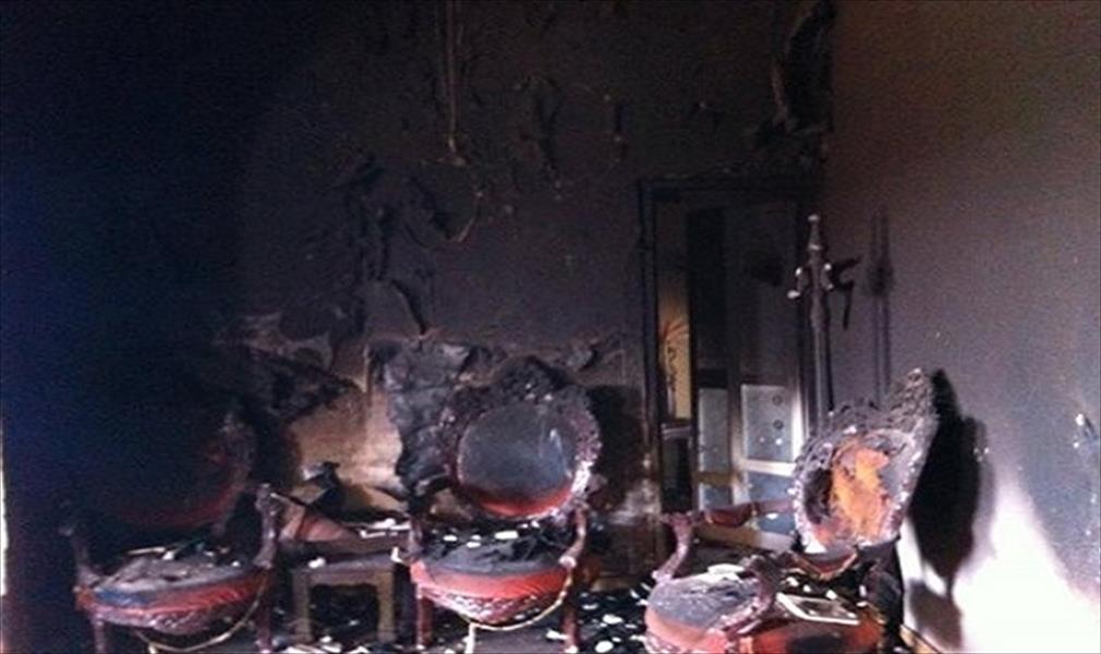 إحراق منزل السنكي في مصراتة وشقته في طرابلس