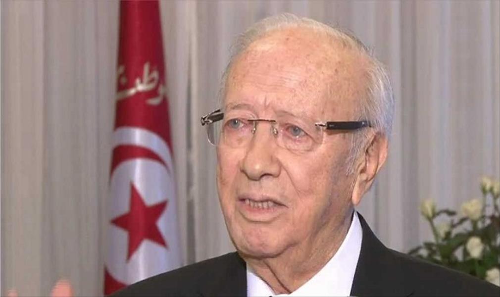السبسي وسفير مصر بتونس يناقشان سبل تحقيق المصالحة الوطنية في ليبيا