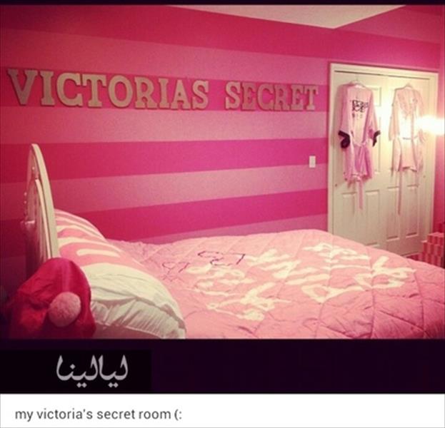 ديكورات غرف نوم باللون الوردي لدعم حملة سرطان الثدي