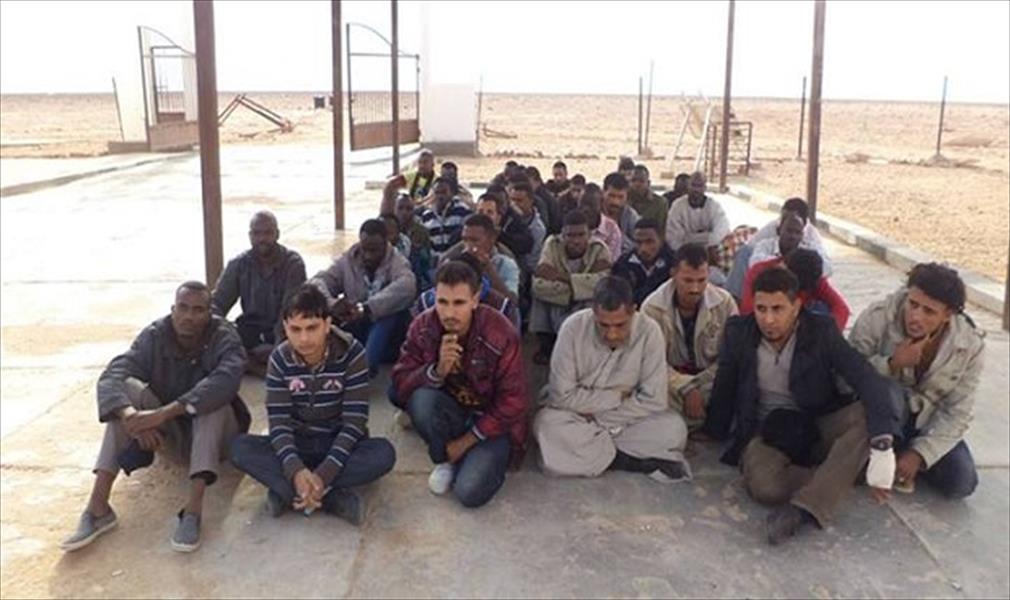 إحباط تسلل 52 مهاجرًا غير شرعي من مصر إلى ليبيا