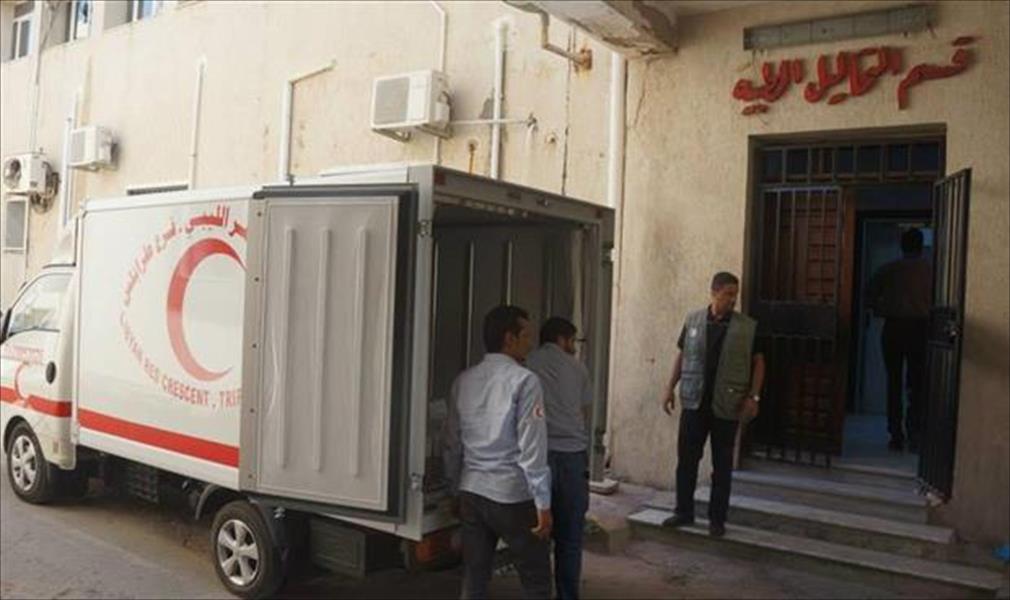 تزويد مُستشفى طرابلس المركزي بمعدات التحاليل الطبية