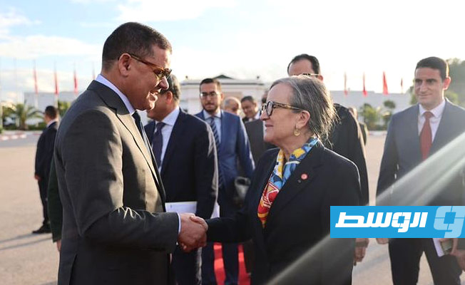 بودن تودع الدبيبة وتؤكد أهمية عقد اجتماع اللجنة العليا الليبية التونسية في أقرب الآجال