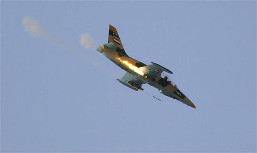 الطيران السوري ينفّذ 200 غارة في 36 ساعة