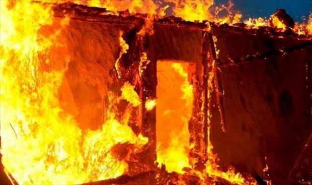 حريق يلتهم سوق «أم درمان» في السودان
