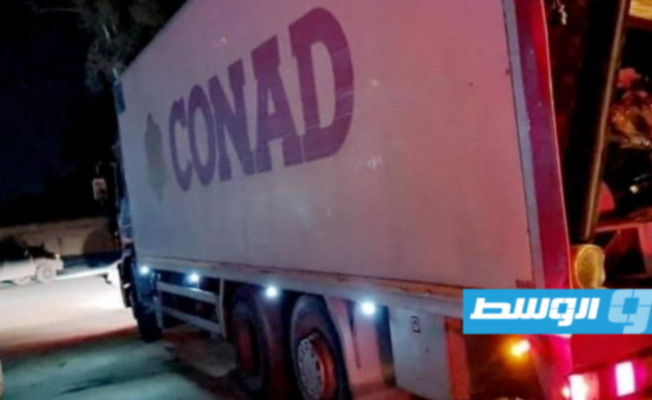 ضبط شاحنة تحمل 25 مهاجرا غير شرعي في أسبيعة, (وزارة الداخلية)