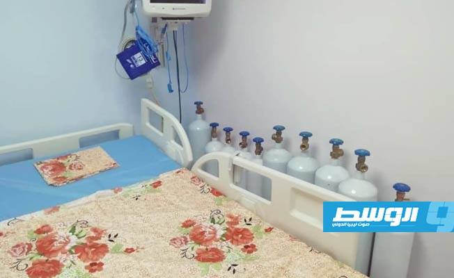 مركز العزل الصحي العائم بقاعدة أبوستة البحرية في طرابلس. (وزارة الصحة)