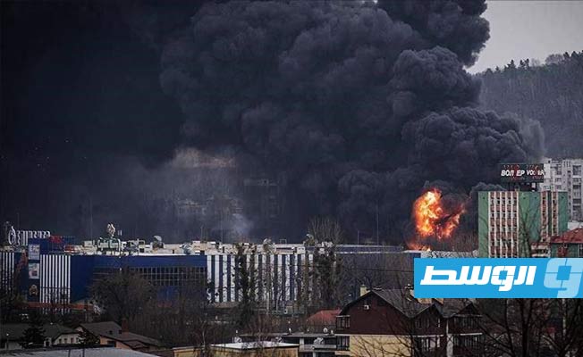 «تاس» الروسية: دوي انفجارات ضخمة في لوغانسك شرق أوكرانيا