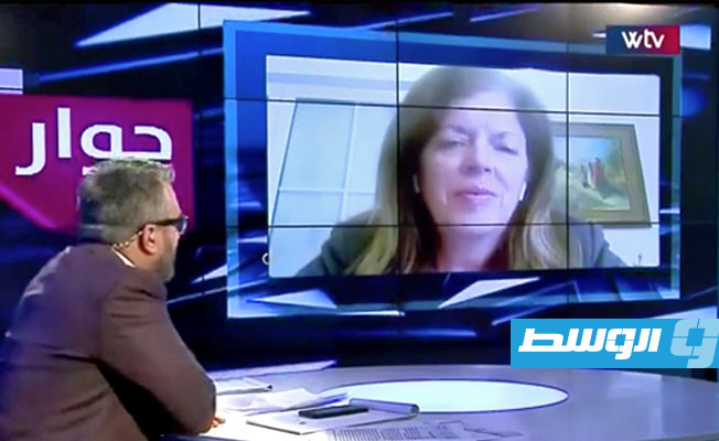 ستيفاني ويليامز لقناة «الوسط»: هناك فيروس آخر في ليبيا غير «كورونا» هو «الفساد والسرقة»