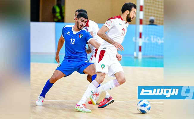 المغرب يبدأ حملة الدفاع عن لقب كأس العرب للصالات بالفوز على الكويت