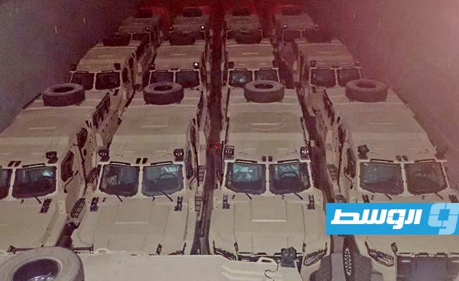 آليات عسكرية جرت مصادرتها قبالة ليبيا (عملية إيريني)