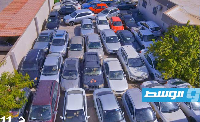 بالصور: ضبط نحو 200 سيارة مخالفة في طرابلس