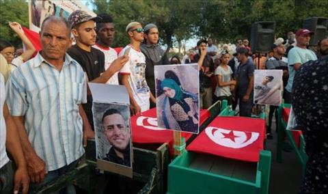 احتجاجات جنوب تونس للمطالبة بكشف مصير مهاجرين فقدوا في البحر