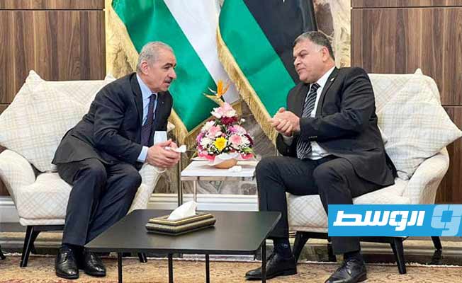 وزير الداخلية يستقبل رئيس الوزراء الفلسطيني