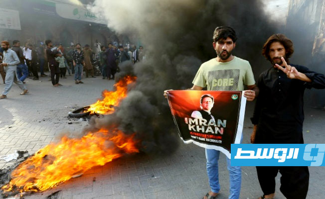 1000 معتقل في باكستان منذ بدء الاحتجاجات على اعتقال عمران خان