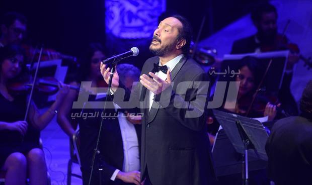 بالصور: علي الحجار يطرب الجمهور في الموسيقى العربية