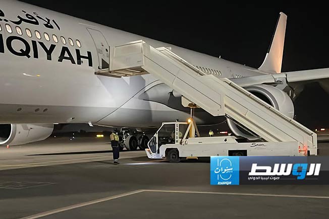 الخطوط الجوية الأفريقية تنقل معتمري النيجر إلى المدينة المنورة، الثلاثاء 26 مارس 2024 (صفحة الشركة على فيسبوك)