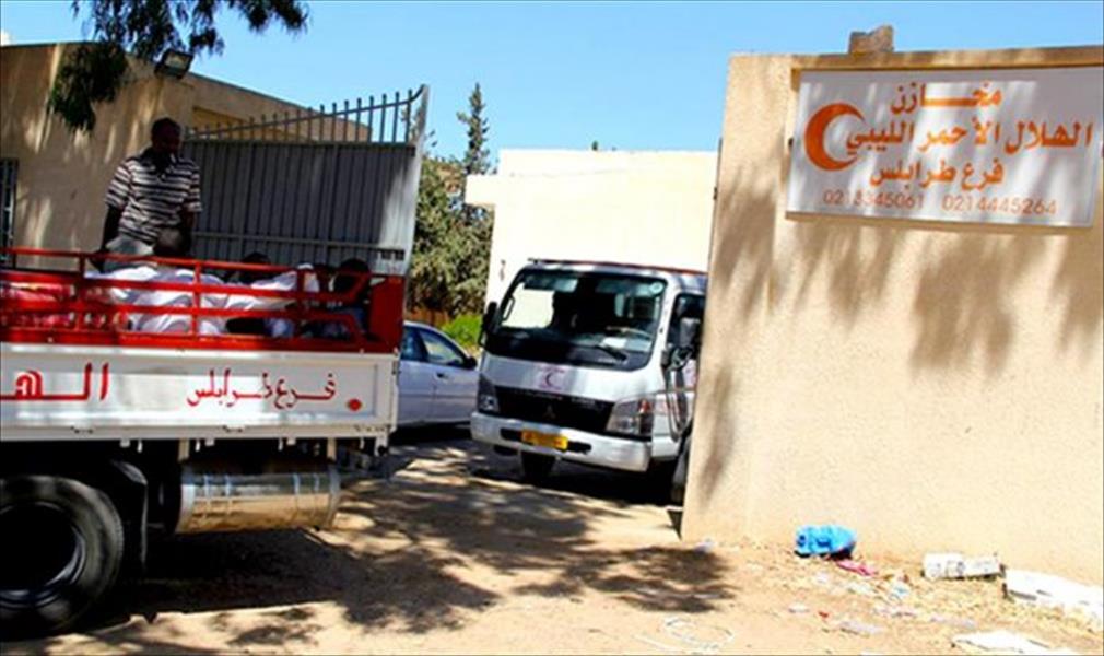 «الهلال الأحمر» توقف أعمالها في طرابلس