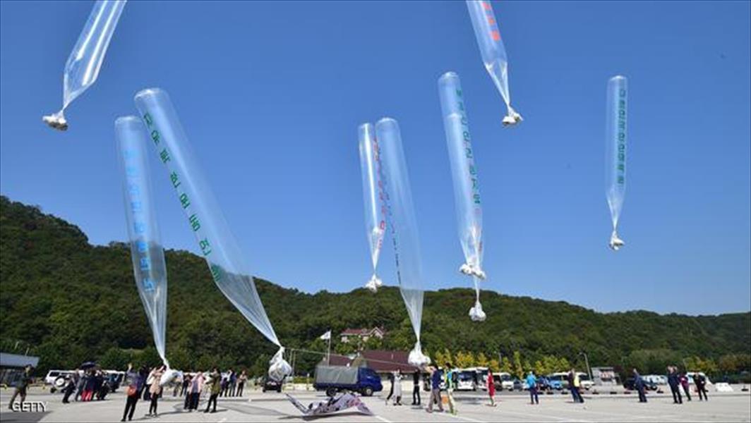 «بالونات» تسبب مناوشات جديدة بين الكوريتين